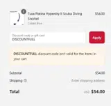 DISCOUNTFULL coupon verification screenshot