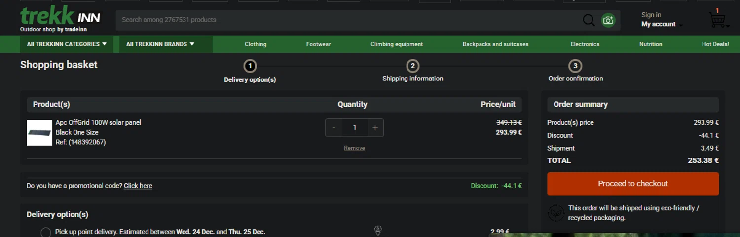 Diveinn promo code screenshot showing code MD15 applied at Diveinn checkout page. Uploaded by SimplyCodes community member idkxxx on Dec 23, 2025