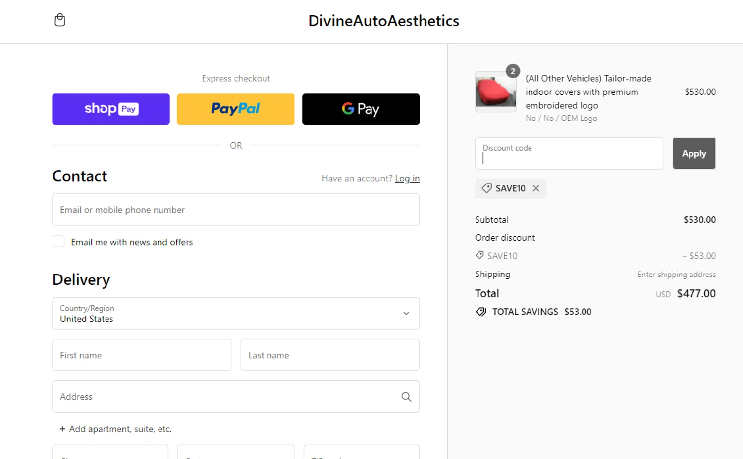 how to use Divine Auto Aesthetics coupons