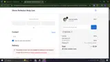 WELCOME coupon verification screenshot