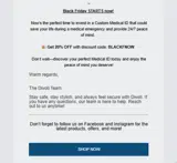 BLACKFNOW coupon verification screenshot
