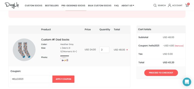 DivvyUp checkout page showing DivvyUp coupon code box | Screenshot taken by SimplyCodes community member on Dec 4, 2021