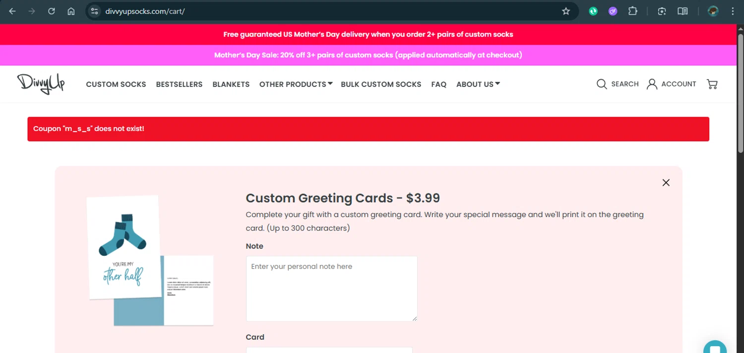 DivvyUp coupon code screenshot showing code M_S_S applied at DivvyUp checkout page. Uploaded by SimplyCodes community member xAngel on Apr 25, 2025