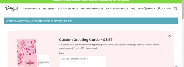 DivvyUp checkout page showing DivvyUp coupon code box | Screenshot taken by SimplyCodes community member on Mar 8, 2024