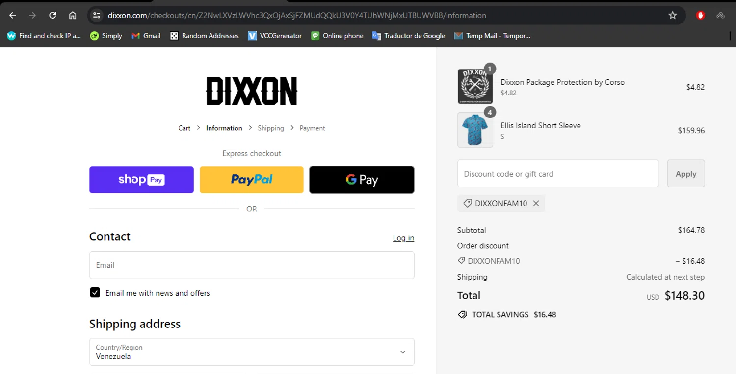 Dixxon Flannel Discount Codes 10 Off August 2024