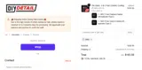 DMS coupon verification screenshot