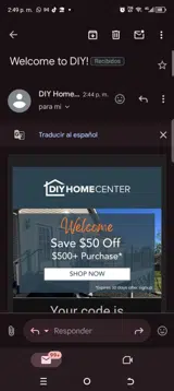DD50EOD7 coupon verification screenshot