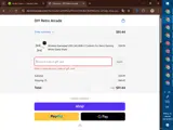 DIY Retro Arcade coupon verification screenshot