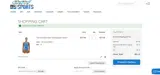 D&J Sports coupon verification screenshot