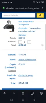 LASTDAY10 coupon verification screenshot