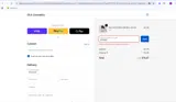 DLA Cosmetics coupon verification screenshot