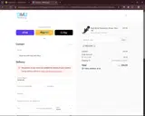 WELCOME coupon verification screenshot