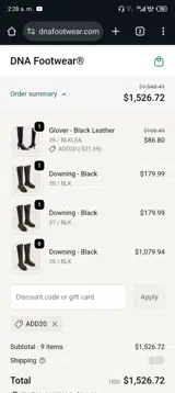add20 coupon verification screenshot