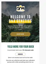 DNA10 coupon verification screenshot