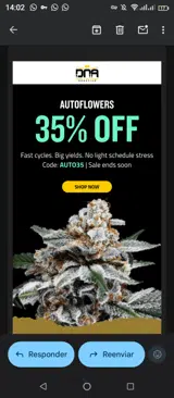 Auto35 coupon verification screenshot