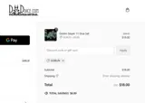 DND DICE coupon verification screenshot