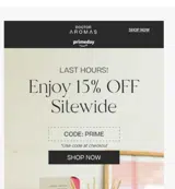 Doctor Aromas coupon verification screenshot