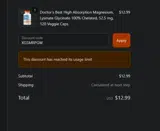 XGSMRPGW coupon verification screenshot