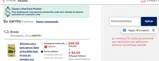 Doctors Foster and Smith coupon verification screenshot