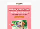 puppylove coupon verification screenshot