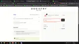 Dogistry coupon verification screenshot