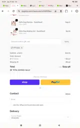 Dogistry coupon verification screenshot