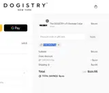 Dogistry coupon verification screenshot