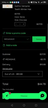 Dohnut Farms coupon verification screenshot