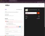Dolce Superfoods coupon verification screenshot