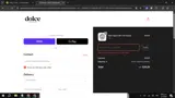 Dolce Superfoods coupon verification screenshot