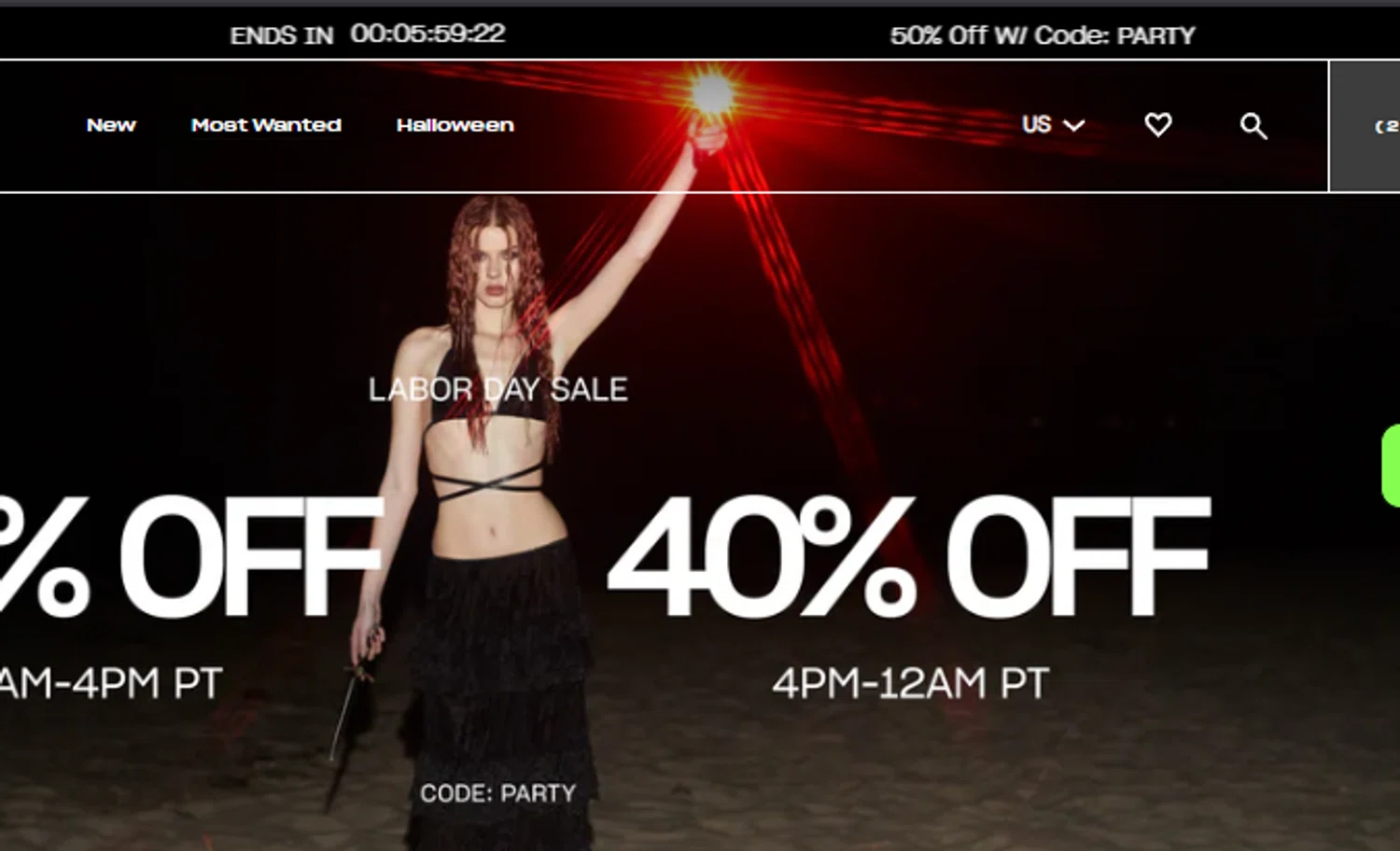 Dolls Kill discount code screenshot showing code PARTY applied at Dolls Kill checkout page. Uploaded by SimplyCodes community member tronsito66 on Aug 28, 2025