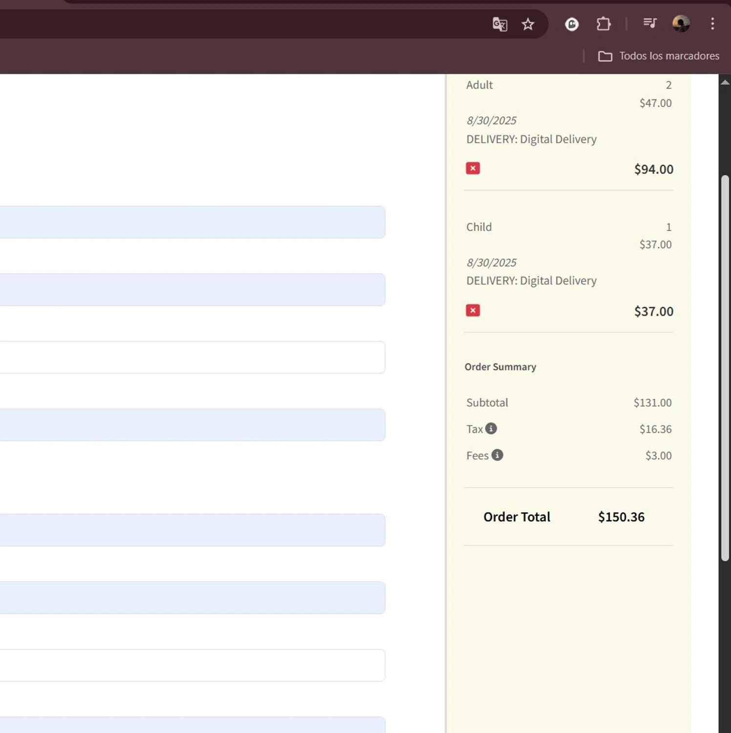 Dollywood Parks & Resorts promo code screenshot showing code SEANCTIXB applied at Dollywood Parks & Resorts checkout page. Uploaded by SimplyCodes community member Milaya on Aug 27, 2025