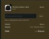 Domestic Domestic coupon verification screenshot