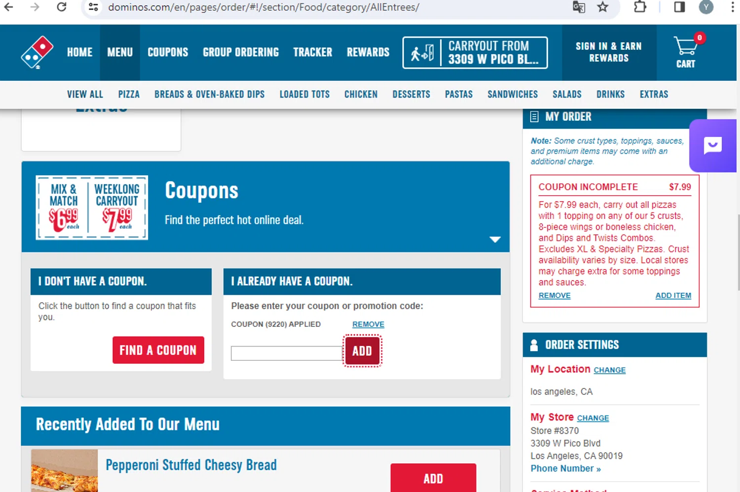 Domino's Promo Codes 20 Off March 2024