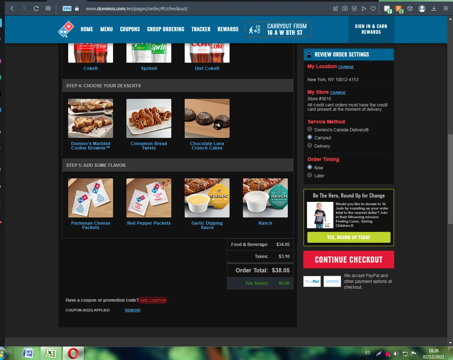 Domino's Promo Codes 20 Off December 2023