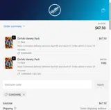 SUNSHINE coupon verification screenshot