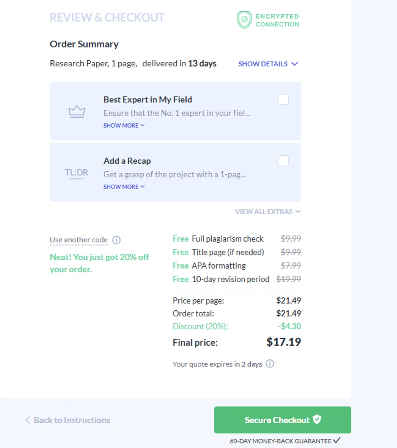 DoMyHomework123 promo code screenshot showing code EARTH2026 applied at DoMyHomework123 checkout page. Uploaded by SimplyCodes community member chepipi on Apr 17, 2026