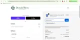 Donald Ross Sportswear coupon verification screenshot
