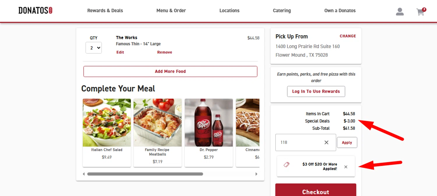 Donatos Pizza Promo Codes (1 Verified) - 20% Off Jul 2025