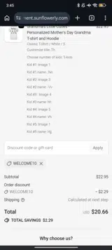 DoneGood coupon verification screenshot