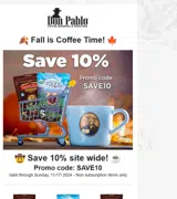 SAVE10 coupon verification screenshot