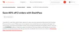 DoorDash Dasher coupon verification screenshot