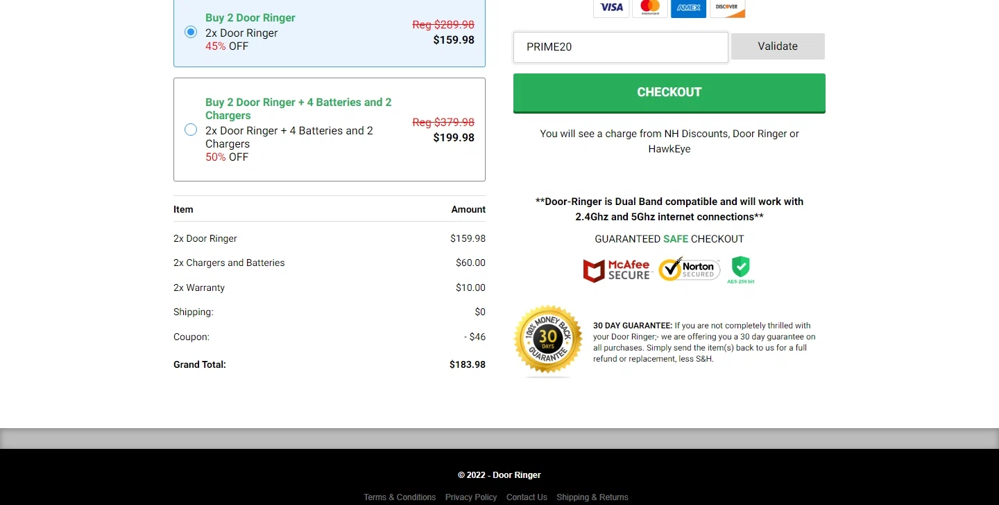 where to use DSC promo code box