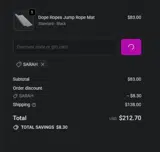 SARAH coupon verification screenshot