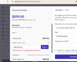 BFCM2025 coupon verification screenshot