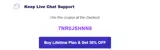 7NR0JSHNN6 coupon verification screenshot