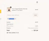 HELLODOSE coupon verification screenshot