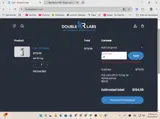 Double R Labs coupon verification screenshot