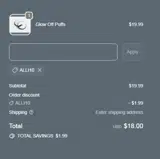 Doublesix Dice coupon verification screenshot