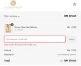 Elevated20 coupon verification screenshot